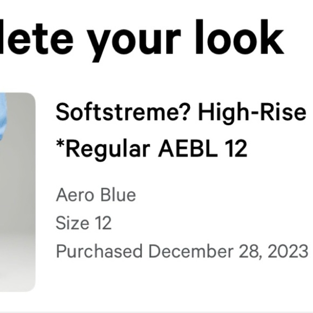 Softstreme High-Rise Pants in Aero Blue